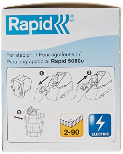 Rapid 5080e Replacement Staple Cartridge, 5,000 Staples, 1/Box