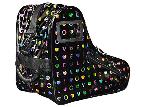 Epic Skates Limited Edition Love Skate Bag, Shiny Black