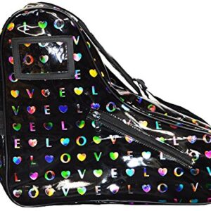 Epic Skates Limited Edition Love Skate Bag, Shiny Black