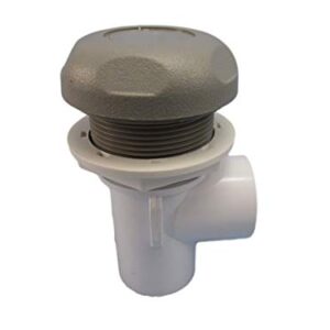 Hot Tub Spa Part Gray Waterfall Valve with (2) 3/4" Barbs