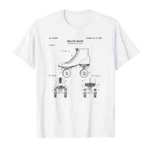 Retro Roller Skate Shirt - Inline Speed Derby Skater Tee