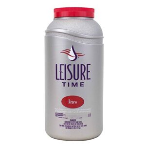 leisure time revu5 renew simple spa care non-chlorine shock treatment, 5 lbs