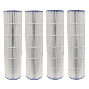 unicel c-7490 137 sq. ft. replacement swimming pool filter cartridge for hayward cx1380re, swimclear c5520, super star clear c5500 (4 pack)