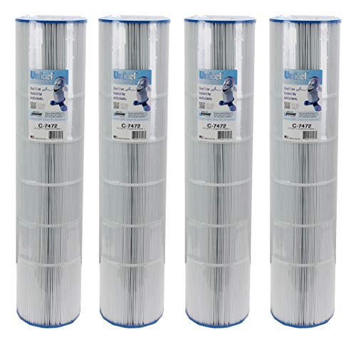 Unicel C-7472 Pac Fab/Waterway 125 Sq. Ft. Swimming Pool Replacement Filter Cartridge (4 Pack)