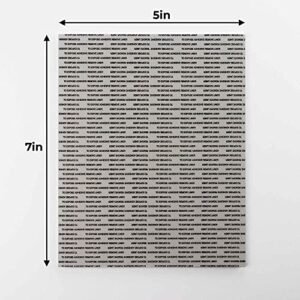 Self-stick Adhesive Foam Boards 5x7 (10) by Gilman Brothers