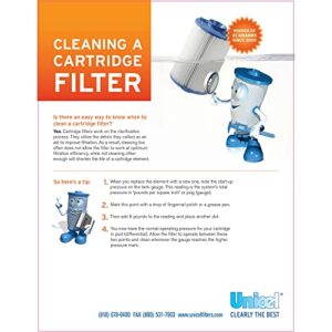 Unicel C8409 Swimming Pool and Spa Replacement Filter Cartridge for Hayward CX900 RE, Sta Rite 25230 0095S, Waterway 817 0100N, Pleatco PA90, Filbur FC1292 C8409