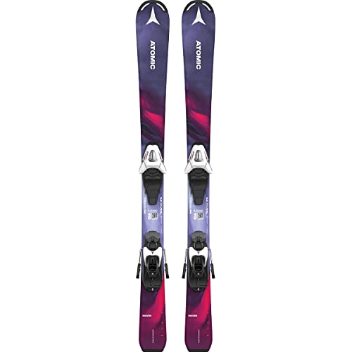 Atomic Maven Skis w/C 5 GW Bindings Kids Sz 100cm Blue/Bright Red