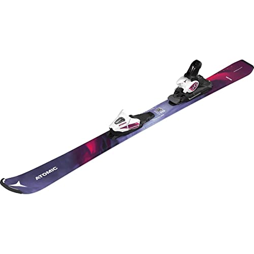 Atomic Maven Skis w/C 5 GW Bindings Kids Sz 100cm Blue/Bright Red