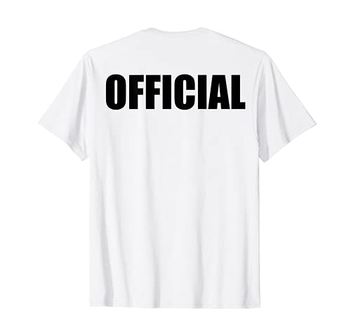 "NSO OFFICIAL" T-Shirt Roller Derby Universal Uniform