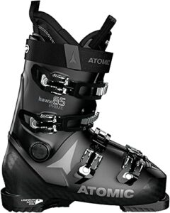 atomic hawx prime 85 ski boots womens sz 10/10.5 (27/27.5) black/silver