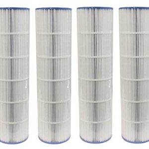 Unicel C-7488 Swimming Pool 106 Sq. Ft. Replacement Filter Cartridge (4 Pack) - Replaces Hayward CX880XRE, Unicel C-7488, and 1226PA106 cartridges