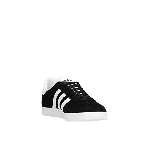 adidas Men's Gazelle Multisport Outdoor Shoes (Core Black/White/Gold Metallic), 8 UK 42 EU