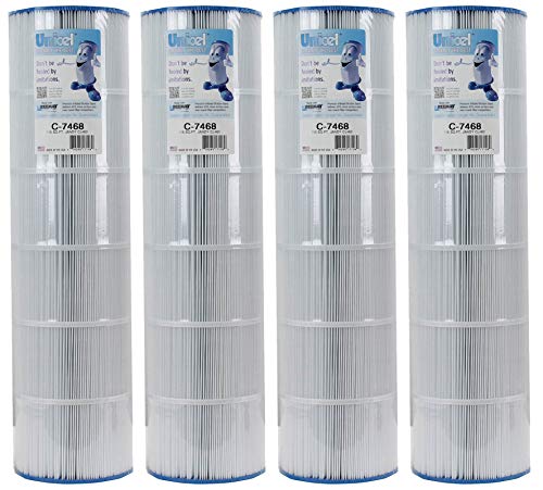 Unicel C-7468 Swimming Pool Filter Replacement Cartridge for Jandy CL460 (4 Pack)