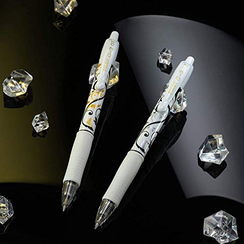 PILOT G2 Fashion Collection Premium Gel Ink Pens, Fine Point, Assorted Barrel Accents, Black Ink, 5 Count (12505)