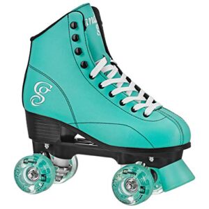 candi grl sabina – colorful freestyle roller skates -mint/black mint/black size 07