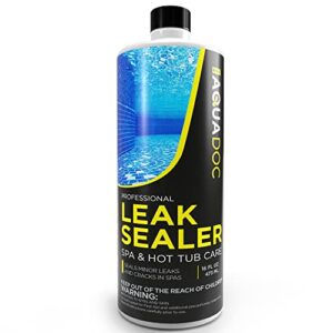 aquadoc | spa leak repair & hot tub leak sealer, easily fix a leak for spas, hot tub leak stop kit to fix a leak in spas. hot tub leak seal stops leaks for spas & can stop leaks for hot tubs