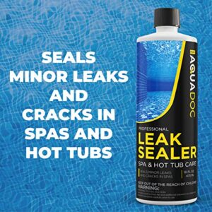 AquaDoc | Spa Leak Repair & Hot Tub Leak Sealer, Easily Fix a Leak for Spas, Hot Tub Leak Stop Kit to Fix a Leak in Spas. Hot Tub Leak Seal Stops Leaks for Spas & can Stop Leaks for Hot Tubs