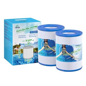 toread pdm28 spa filter replaces aquarest dream maker 461273 hot tub filter 2pack