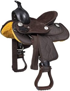 eclipse by tough1 synthetic barrel saddle 16in bro