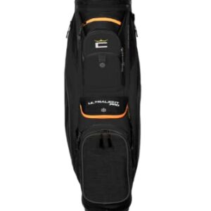 Cobra Golf 2022 Ultralight Pro Cart Bag (Black-Gold Fusion, One Size)