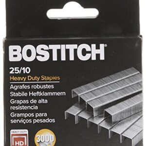Bostitch 25/10 High-Capacity Staples, 3/8" Leg Length, 3000/Box (1962)