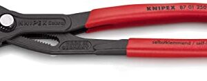 KNIPEX Tools - Cobra Water Pump Pliers (8701250), Red,10-Inch