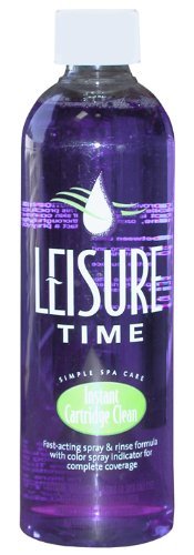 Leisure Time S Instant Cartridge Cleaner Spa and Hot Tub Care, 1-Pack, Multicolor