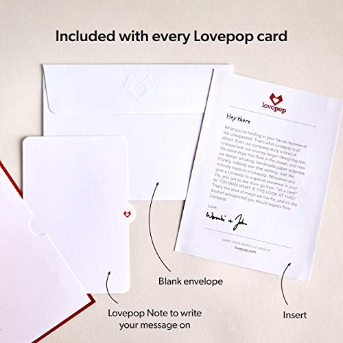 Lovepop Beer Pop Up Card, 5x7 - 3D Greeting Card, Pop Up Birthday Card for Dad, Brother or Friend, Lovepop Father’s Day Card, Retirement Cards for Men