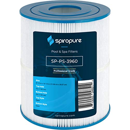 SpiroPure Replacement for Pleatco PWK65 Unicel C-8465 Filbur FC-3960 Hot Springs Watkins 65 71827 31114 Hot Tub Spa Pool Filter Replacement Cartridge