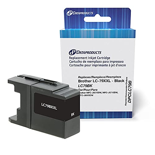 Dataproducts Brand Replacement Ink Cartridge for Brother LC-79XXL LC79BK | Black