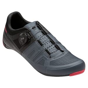 pearl izumi women’s attack road cycling shoe, black/atomic red, 36.5