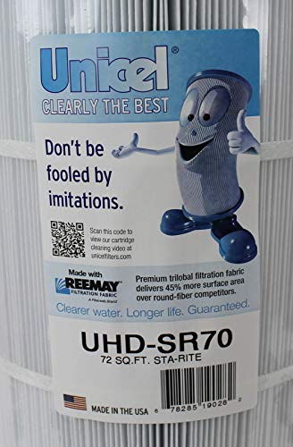 Unicel Replacement Filter Cartridge for Swimming Pool Filter Unicel UHD-SR70 70 Sq. Ft. Sta-Rite.