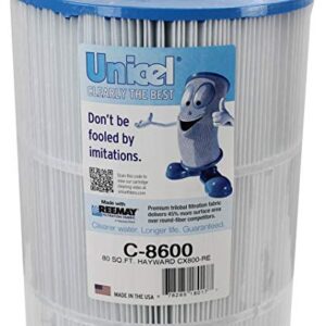 Unicel C-8600 Filter Cartridges Hayward Star Clear II C1500 CX800RE PA80 (4Pack)