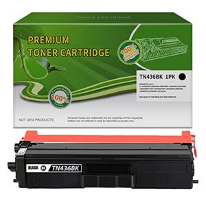 1 pack black tn436bk toner compatible tn436 tn436 extra high yield toner cartridge replacement for brother mfcl8610cdw l8690cdw l8900cdw l9570cdwt l9570cdw hll8360cdw