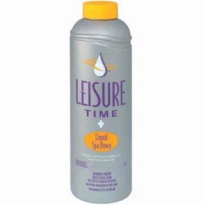 leisure time ziq liquid spa down balancer for spas and hot tubs, 32 fl oz