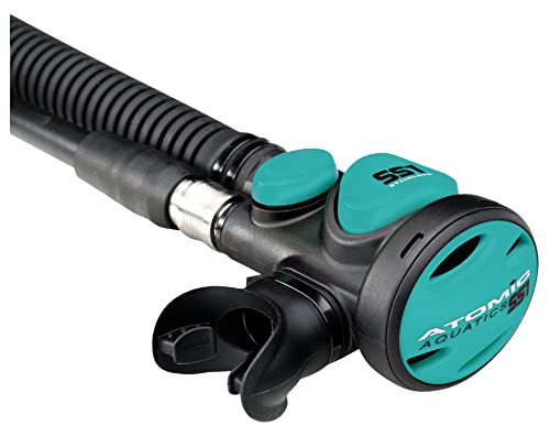 Atomic Aquatics SS1 Safe Second Alternate Air Source Regulator Octopuses - Aqua