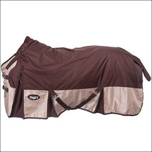 Tough-1 Snuggit 1680D Turnout Blanket 78 Brown