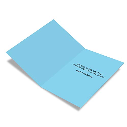 NobleWorks Funny Birthday Greeting Card with 5 x 7 Inch Envelope (1 Card) Bday Hooked on Crack Collins Birthday 7902Z