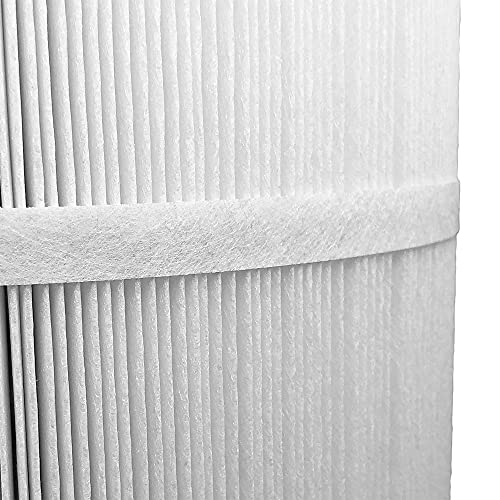 ClurTech FRX-8465-6 Replacement 6 Pack Hot Springs Watkins Tiger River 65 Sq Ft Spa Filter PWK65 C-8465 FC-3960 31114 71827 71828, White