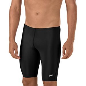 speedo men’s swimsuit jammer prolt solid, speedo black, 30