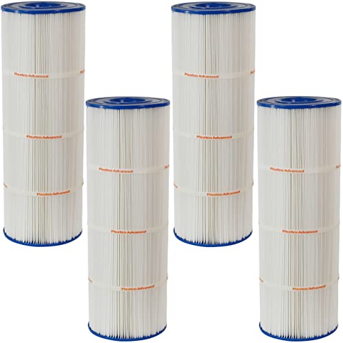 Pleatco PCC80-PAK4-EC Pool Filter Cartridge Replacement for Unicel: C-7470-4, Filbur: FC-6465, OEM Part Numbers: 817-0081, 178580, R173573, White