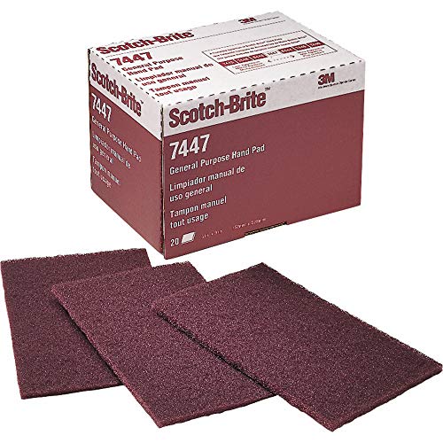 3M Scotch-Brite General Purpose Hand Pad 7447 Pro - 20 Count