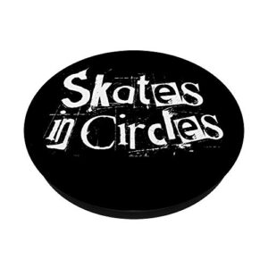 Skates in Circles - Roller Derby PopSockets PopGrip: Swappable Grip for Phones & Tablets