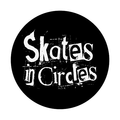 Skates in Circles - Roller Derby PopSockets PopGrip: Swappable Grip for Phones & Tablets