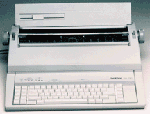 brother em-430 electronic typewriter