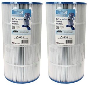 unicel 2 new c-8311 spa replacement cartridge filters 100 sq ft hayward xstream