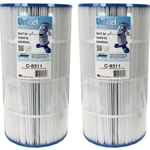 Unicel 2 New C-8311 Spa Replacement Cartridge Filters 100 Sq Ft Hayward Xstream