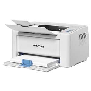 pantum p2502w black and white laser printer with wireless printing, compact size, 23 pages per minute (v5j87a)