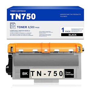 compatible high yield tn750 tn-750 toner cartridge replacement for brother tn 750 tn720 hl-5440d 5450dn 5470dw dcp-8110dn 8150dn 8155dn 8510dn mfc-8810dw 8910dw printer toner,tn7501pk
