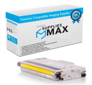 suppliesmax compatible replacement for brother hl-2700cn/mfc-9420cn yellow toner cartridge (6600 page yield) (tn-04y)